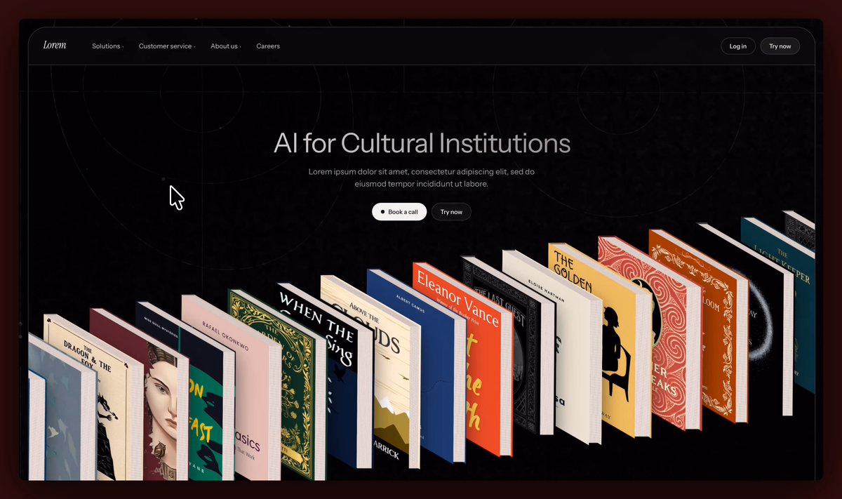 library movement exploration inspired by stripe press
