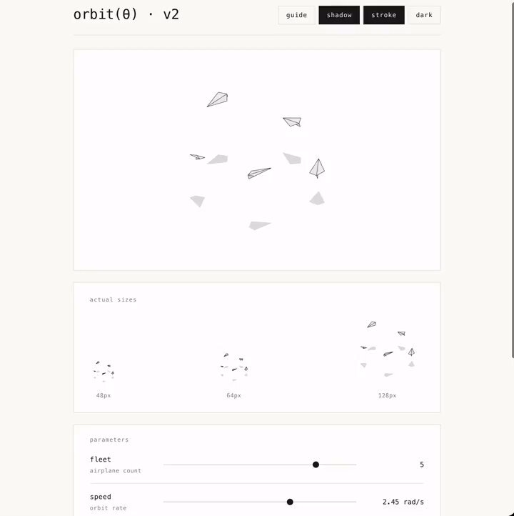 iterating on a fun little isometric paper airplane loading hero for a new featur…