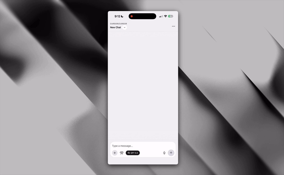 are we underusing the bottom of the screen in AI apps?