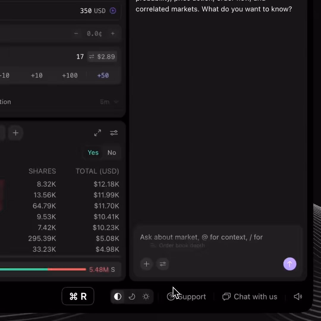AI chat interaction