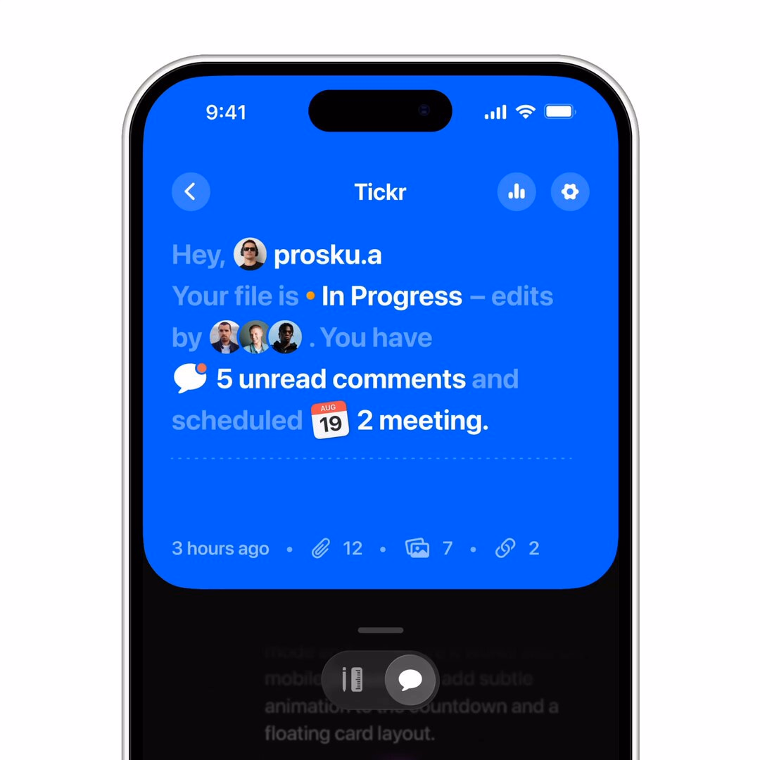 invite to your file team / island
