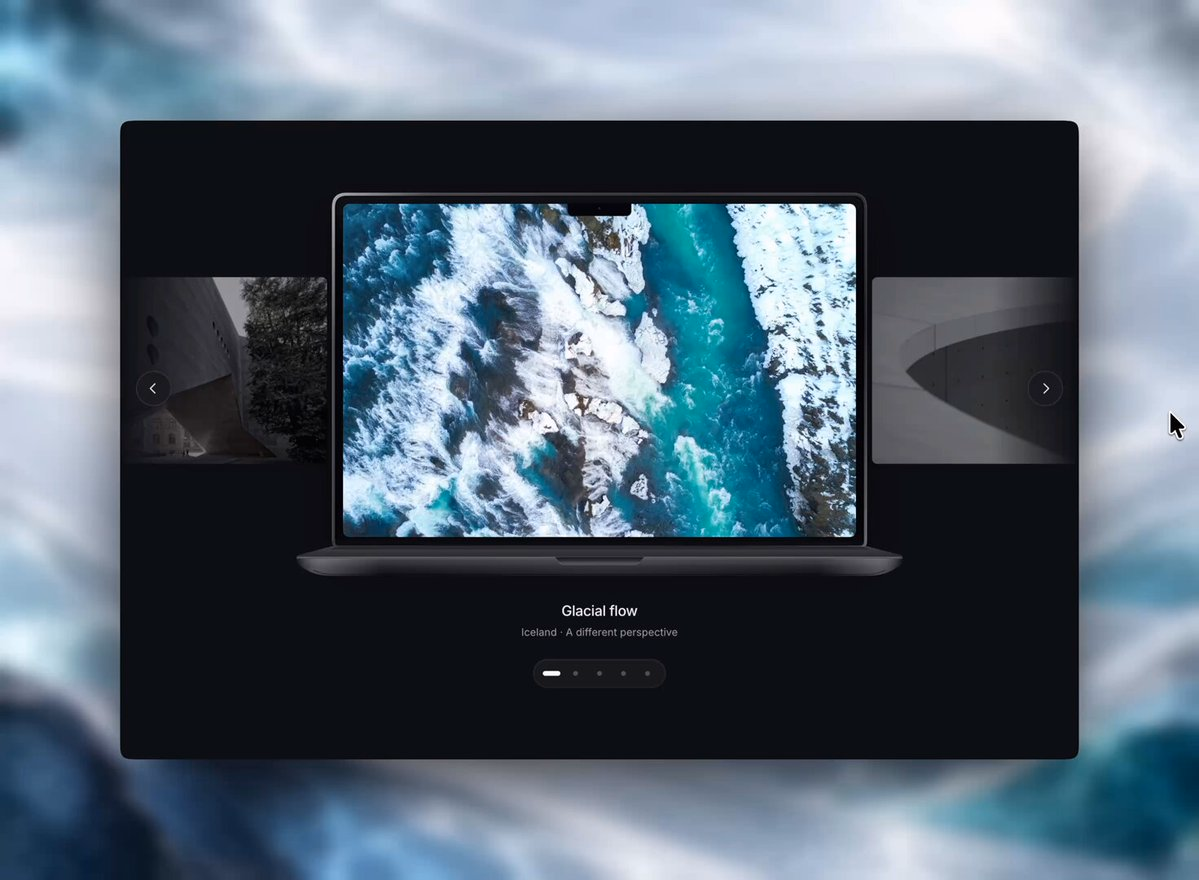 I wanted a better way to present websites and case studies. So I built MacBook C…