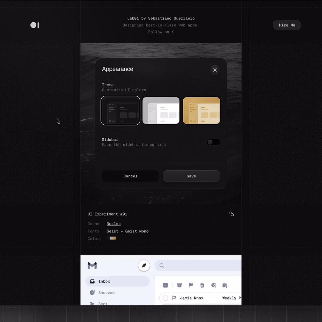 All the projects in my portfolio are now 540x540px coded prototypes 👨🏻‍🔬