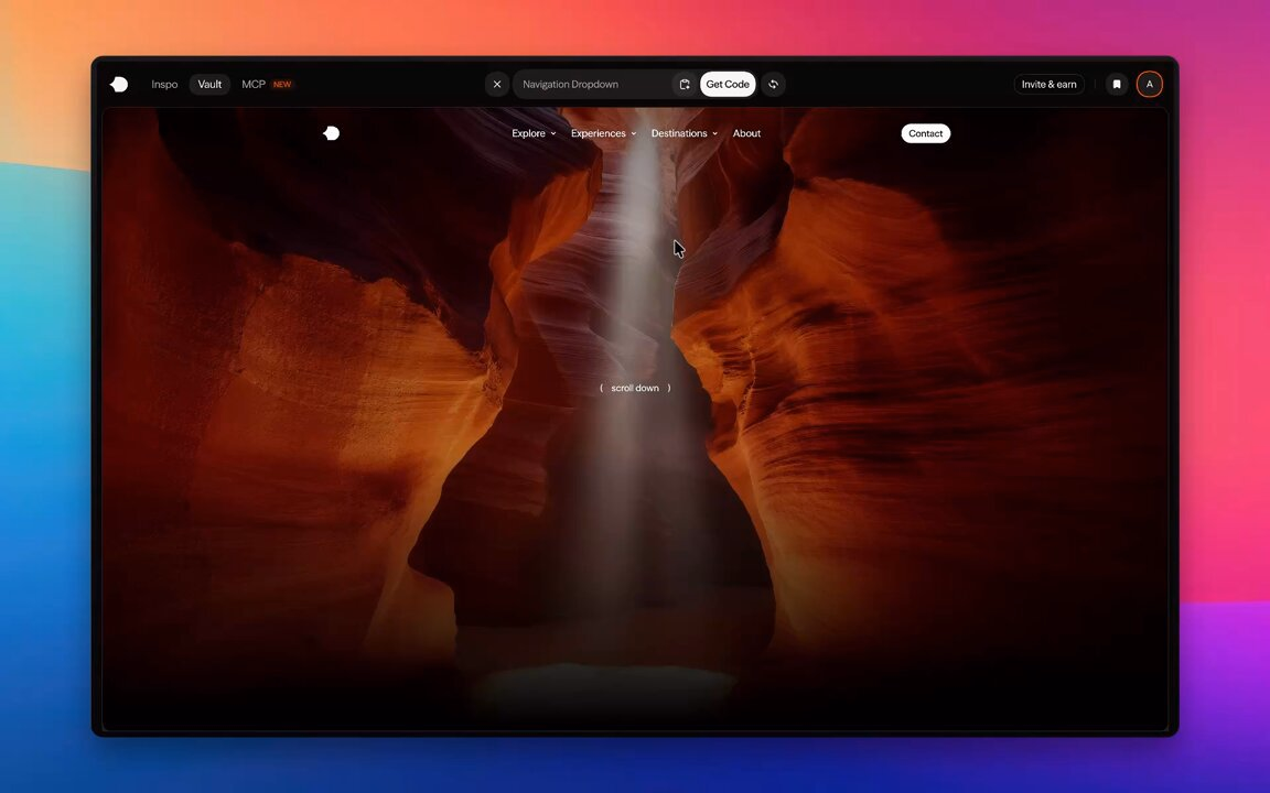 spent hours fine tuning the motion on this dropdown. really happy how it turned…