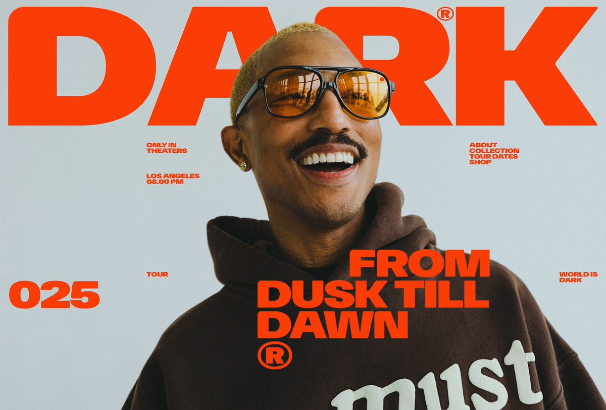 I designed some editorial layout concepts for the Pharrell Williams... - Oliver Gareis