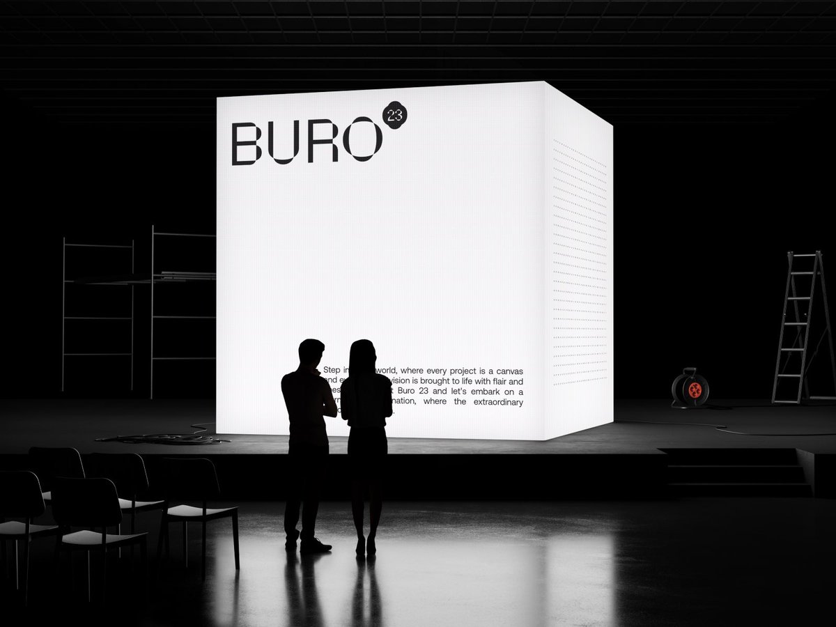 Buro23 Brand Identity done by me - Alex Socoloff