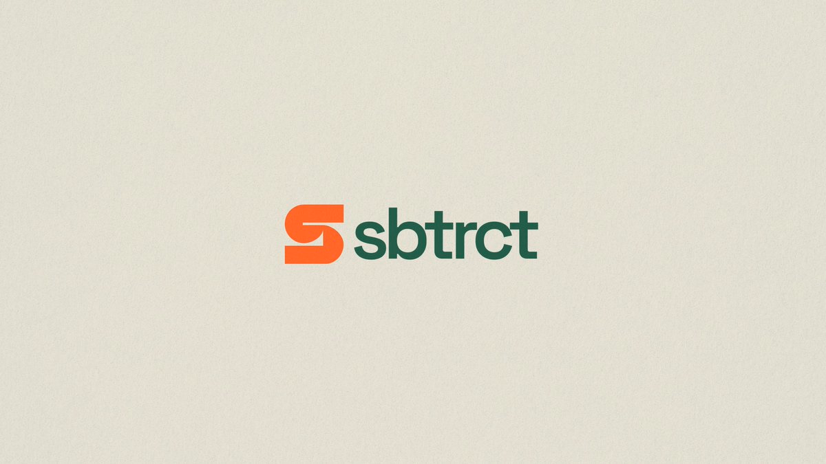 005 // sbtrct brand design - blesson
