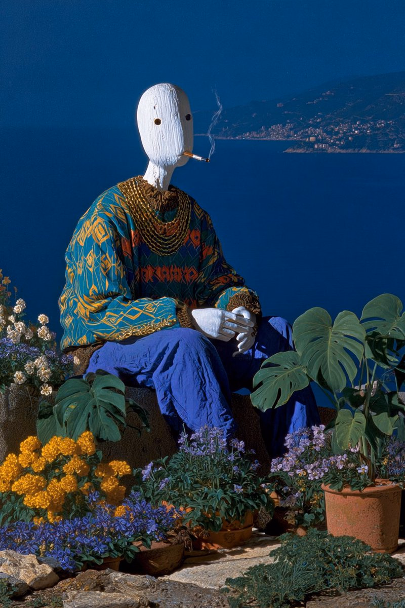 A typical Sunday for Melancholy Guy. - Gizem Akdag