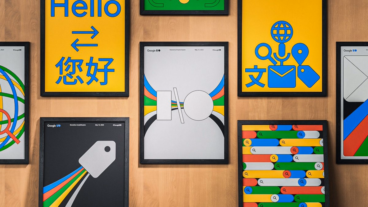 the art direction for 2023's google io was perfect - Lucas Crespo 