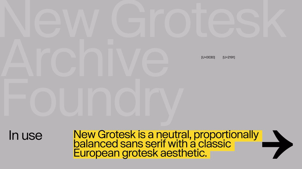 New Grotesk — Type Exploration. - Lakshya Sangwani