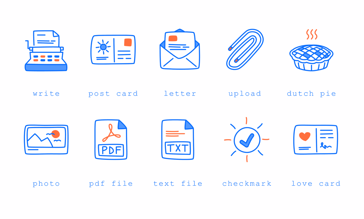 More icons done for Bart, the awesome guy who is behind @pieterpost... - Darius Dan