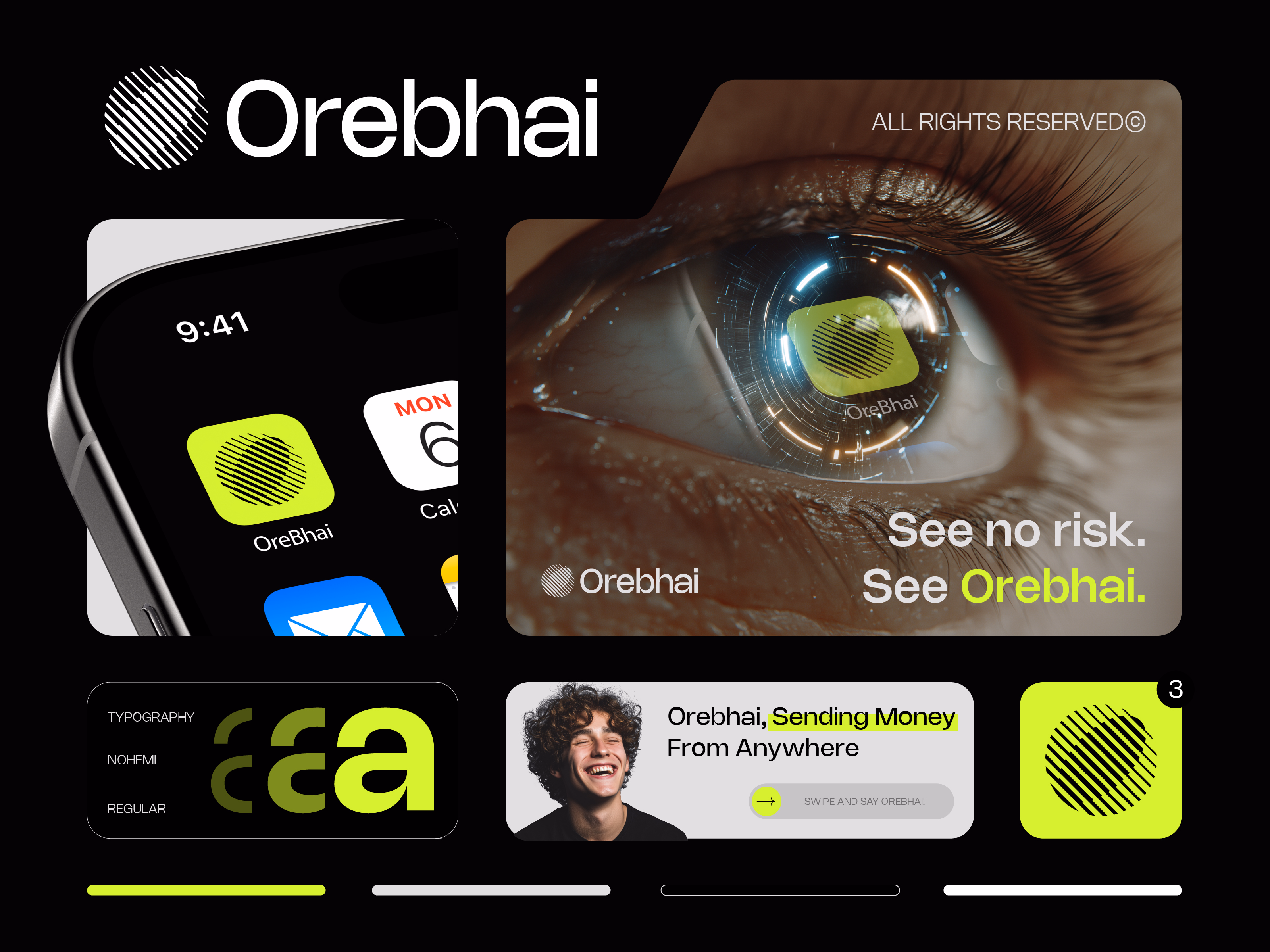 Here’s a Demo full brand identity I made that is ideal for fintech... - Rahid Rehman (Nesar)