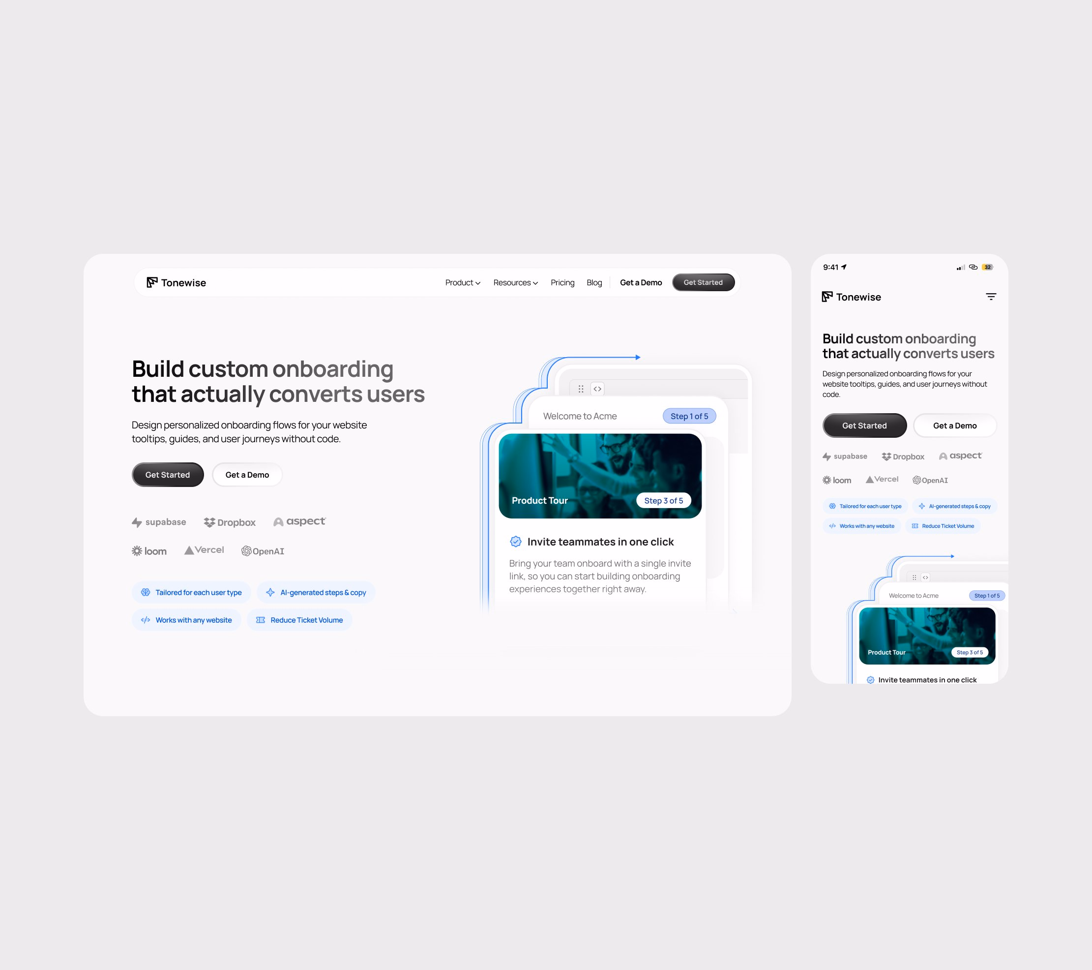 Desktop & Mobile Version in One View - Elaya