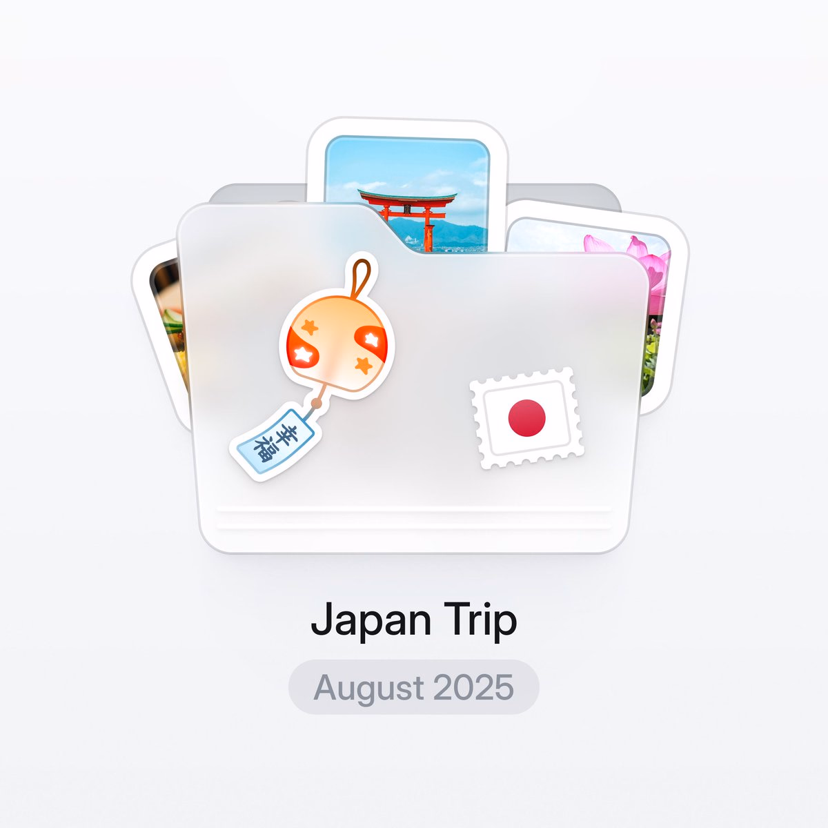 Looks good on an actual folder! - Ilya · イリア