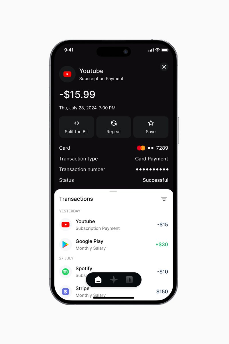 Fintech Mobile App UI Design - Kevserctk
