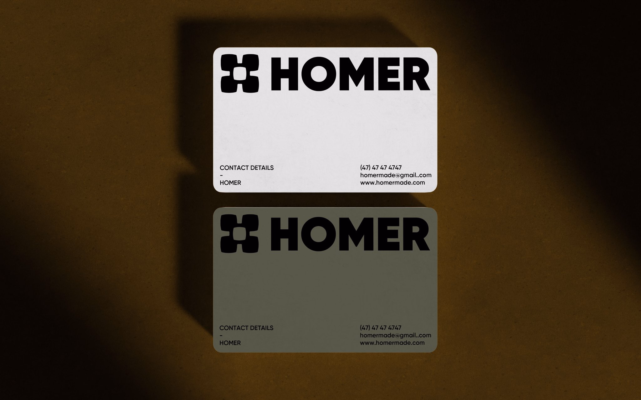 More visuals for the Homer brand! - Peter