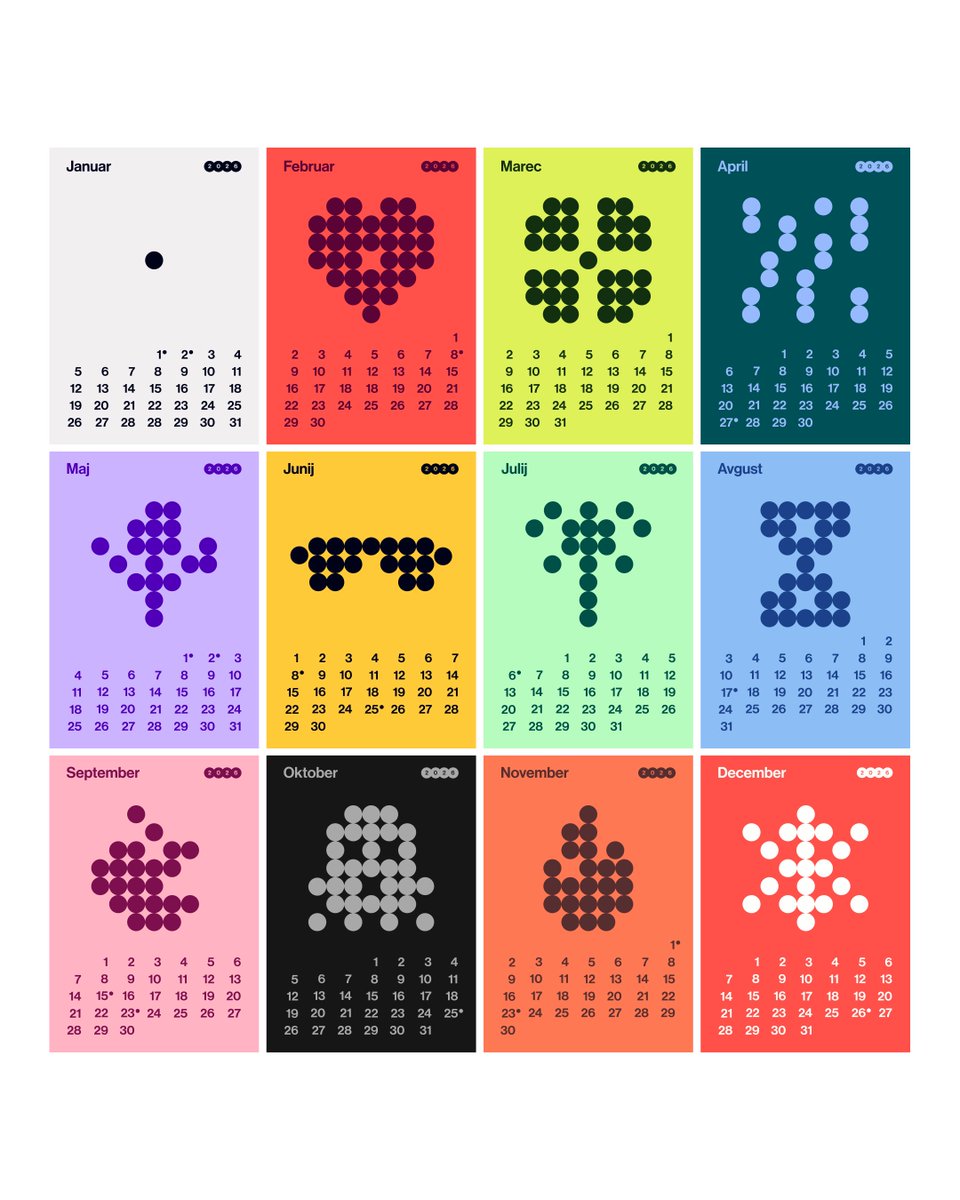 Calendar design! - Andraz Rudolf