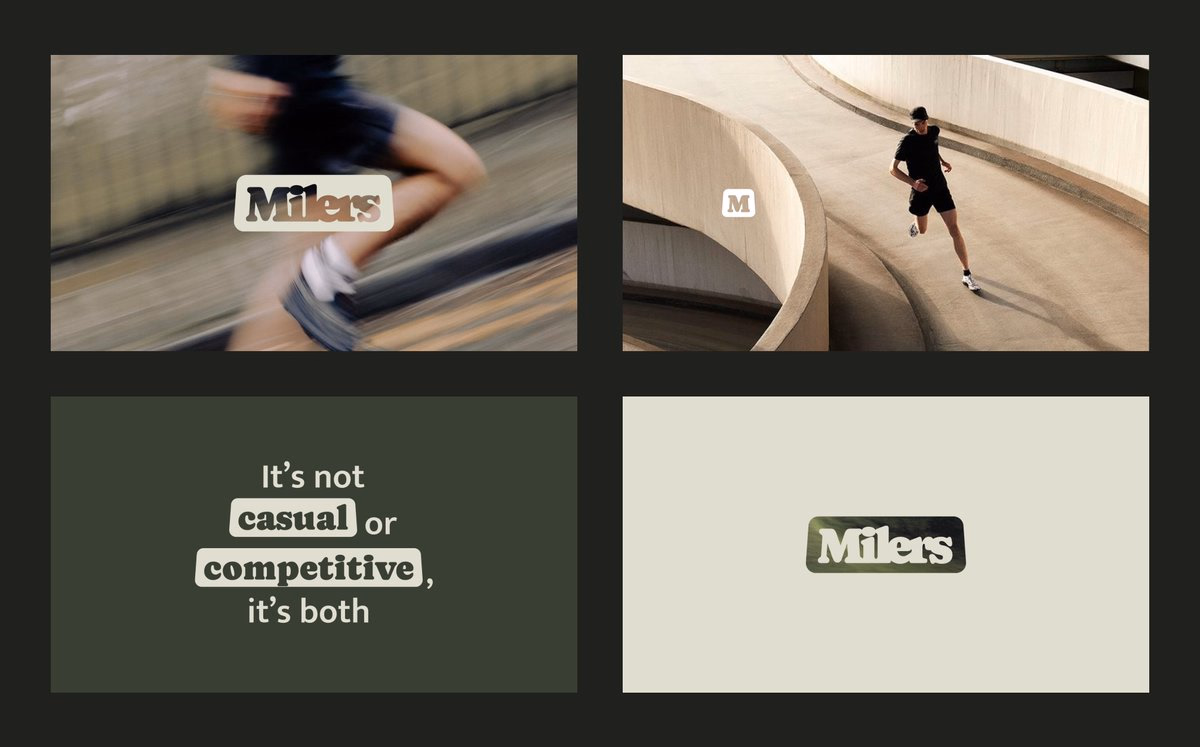 Quick preview of a brand design for a running app - Drice