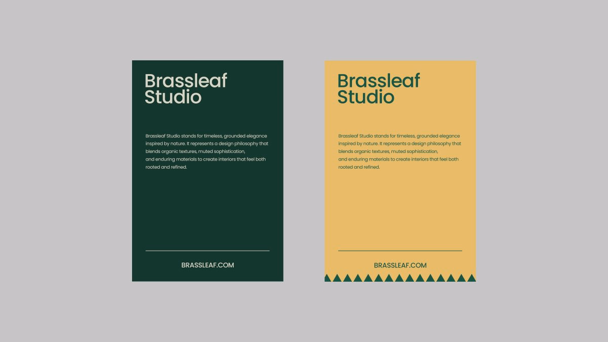 first look at BRASSLEAF - Adrian R.