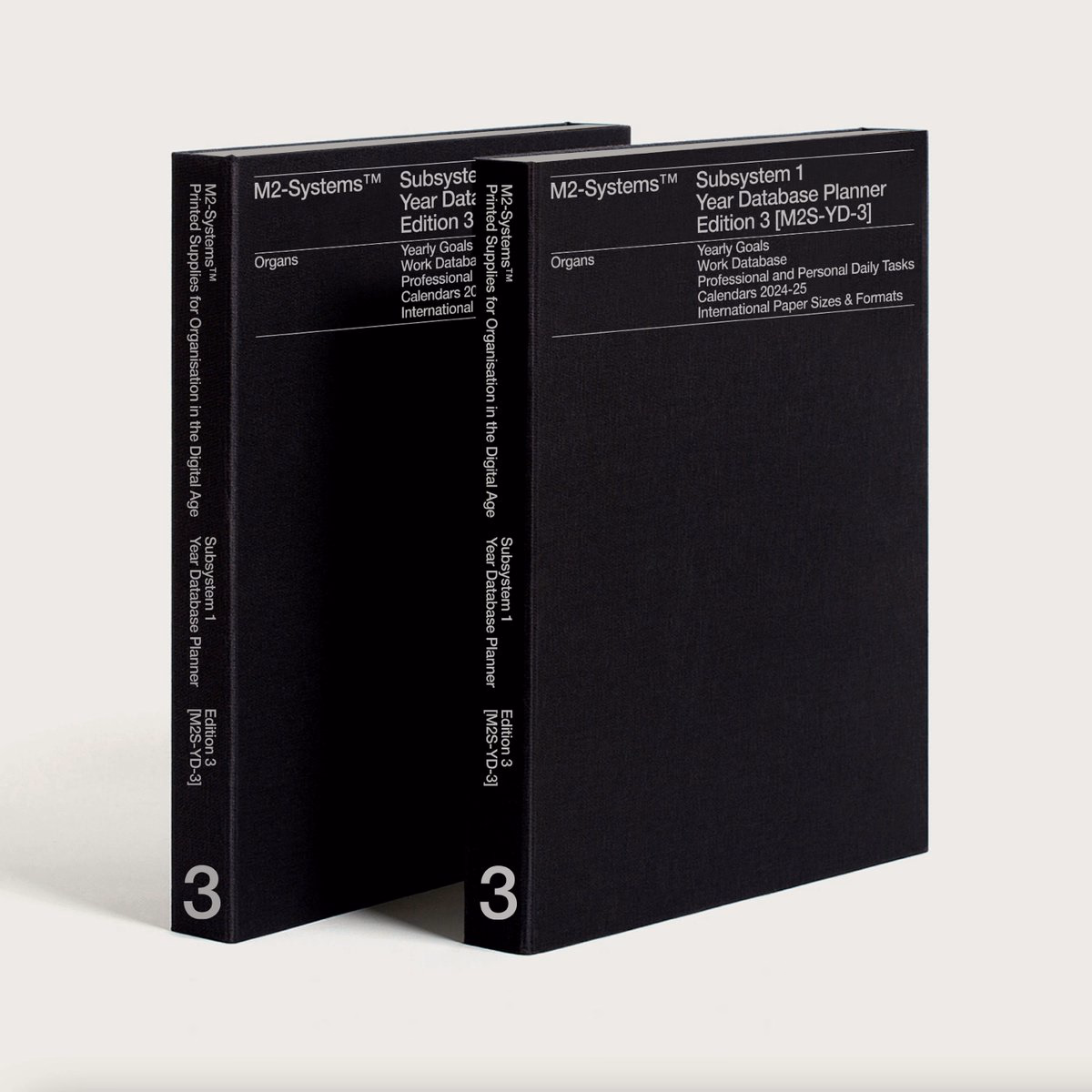Subsystem 1 Year Database Planner by M2-Systems™. - Design Everywhere
