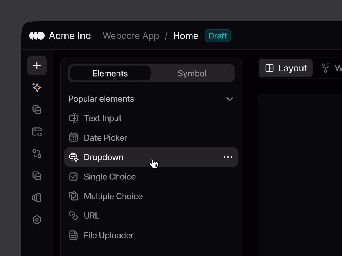 Recent Client's Design (but with dark mode) - rico