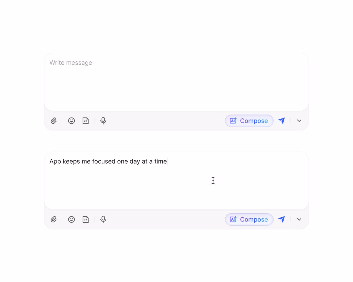 Clean, focused, distraction-free messaging - Murat Alpay