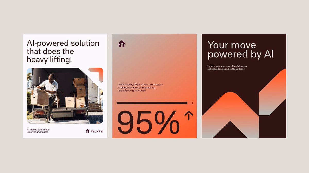 Brand sprint in progress for an AI-powered moving startup. Making m... - Ahmed