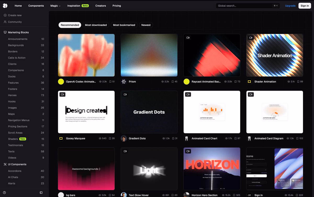 You can find a lot of web interaction inspiration on this website -... - Design Chief Priest