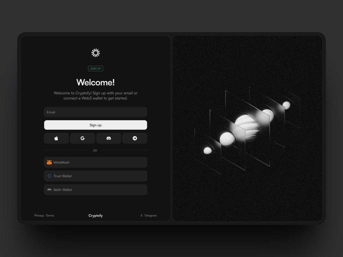 Signup Section - Septimiu