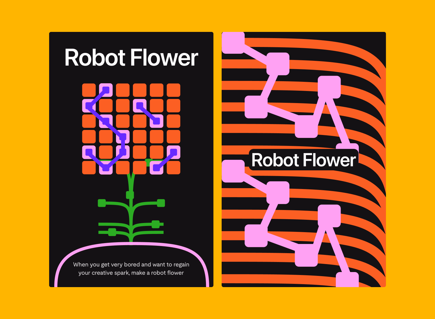 robot flower - Ayush Soni