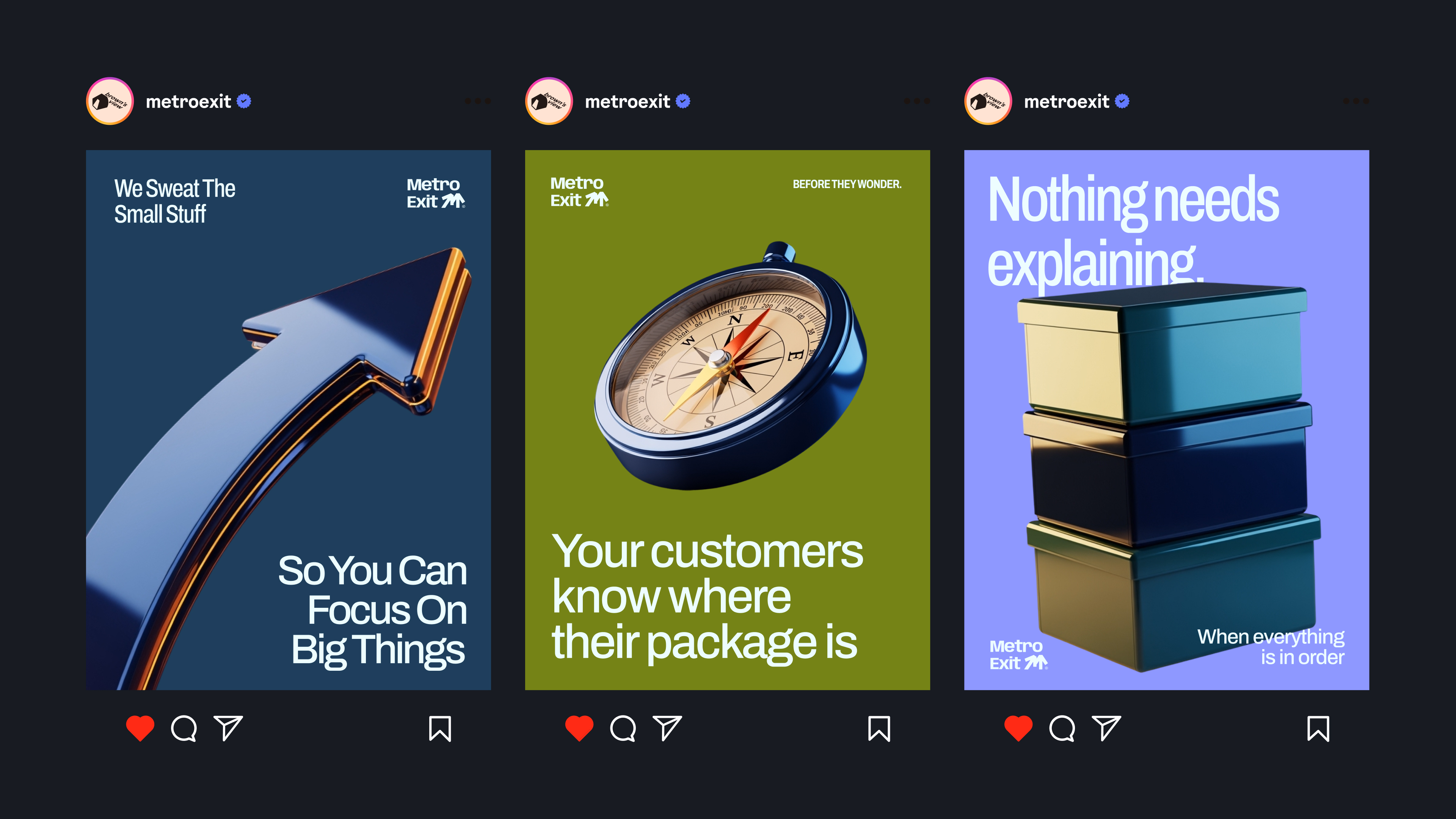 Four brands. Four different visual systems doing the same job: maki... - Alex Tudun