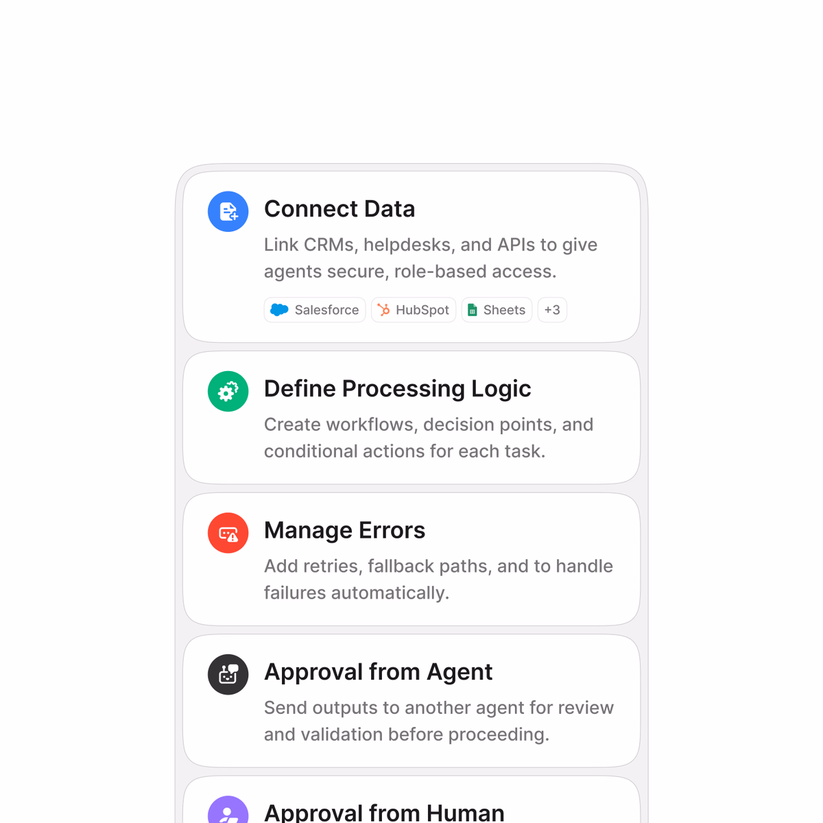 Landing page components - Dhruvin