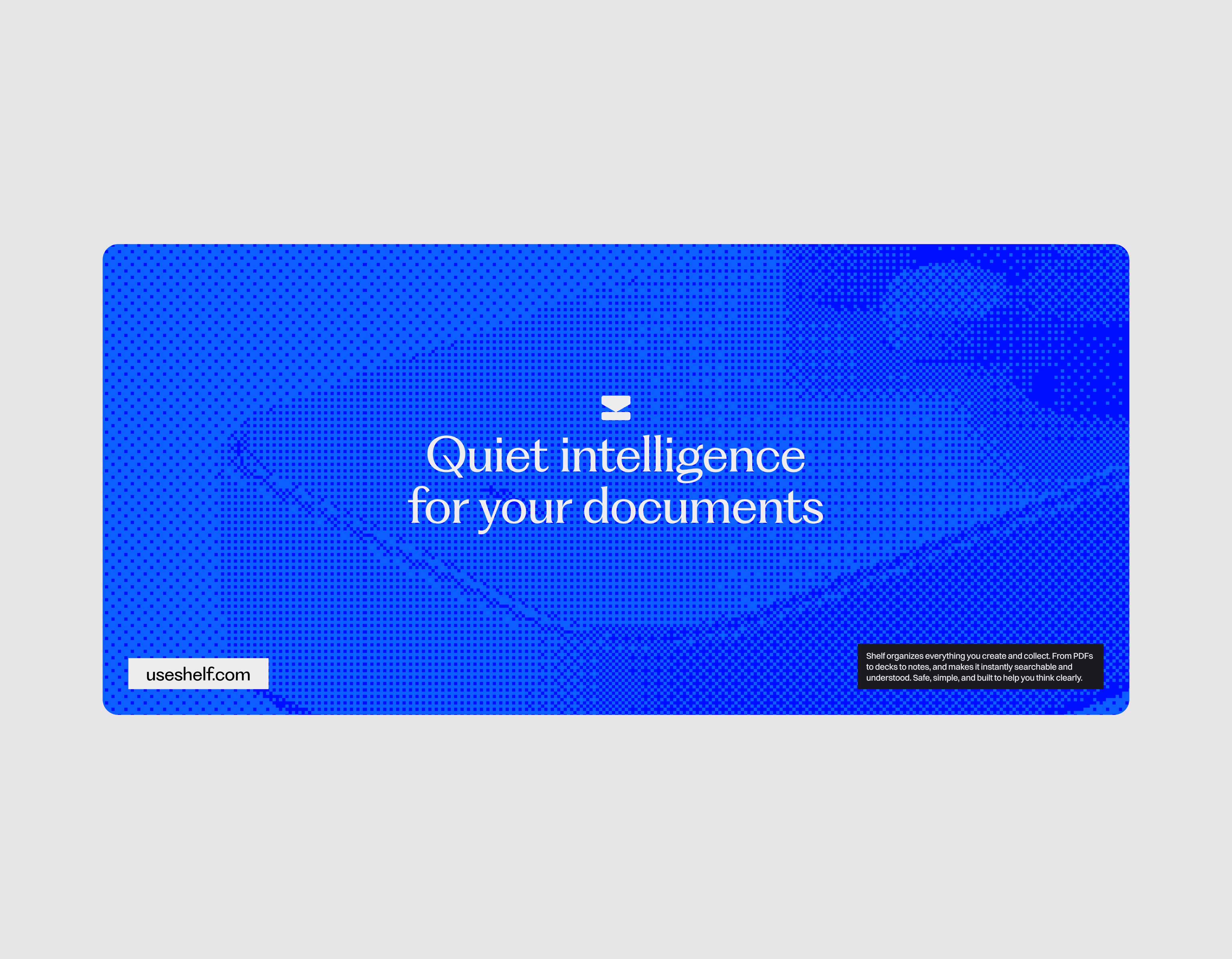 Shelf // Banner - Cedrik Stephen