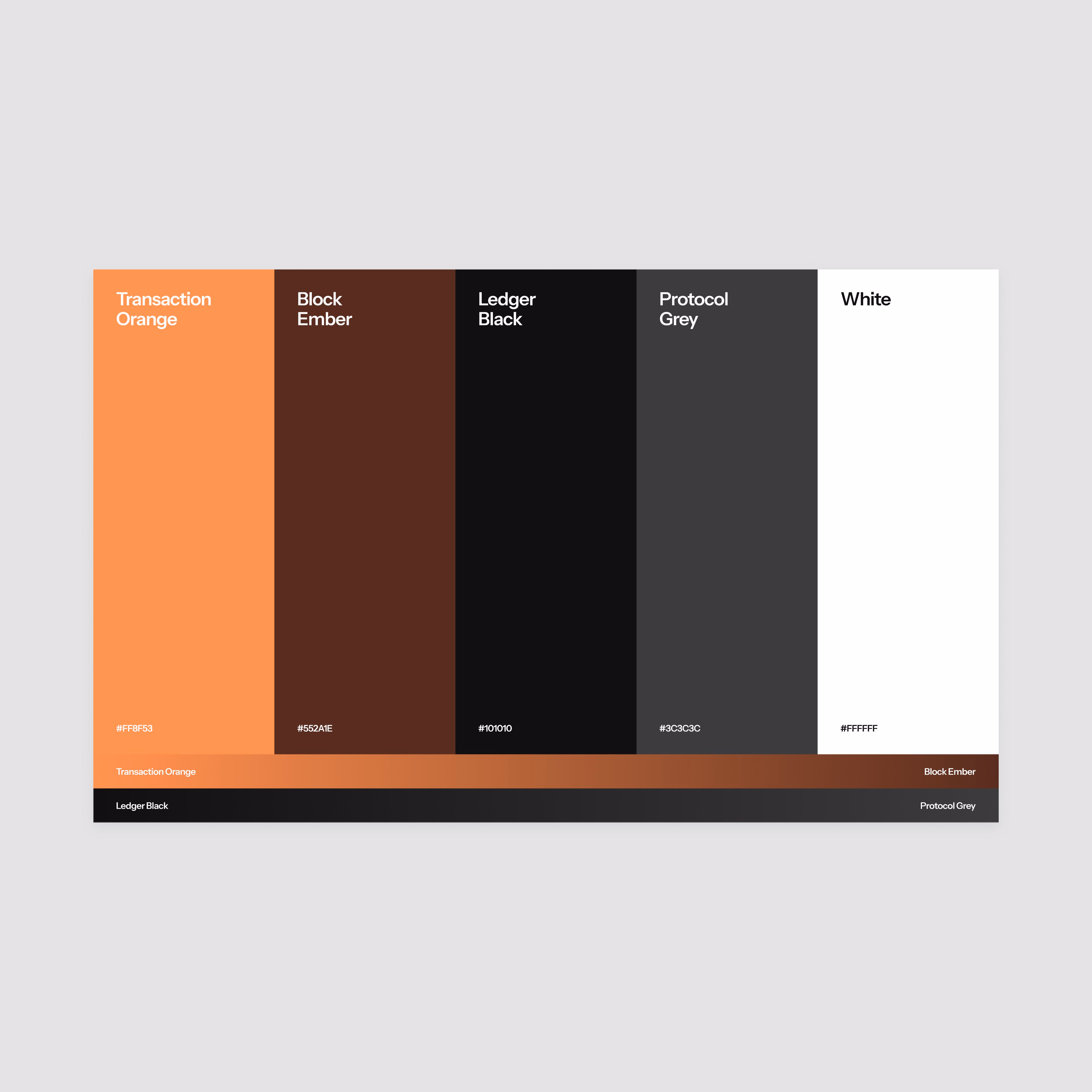 orange color palette for Loues - Cedrik Stephen