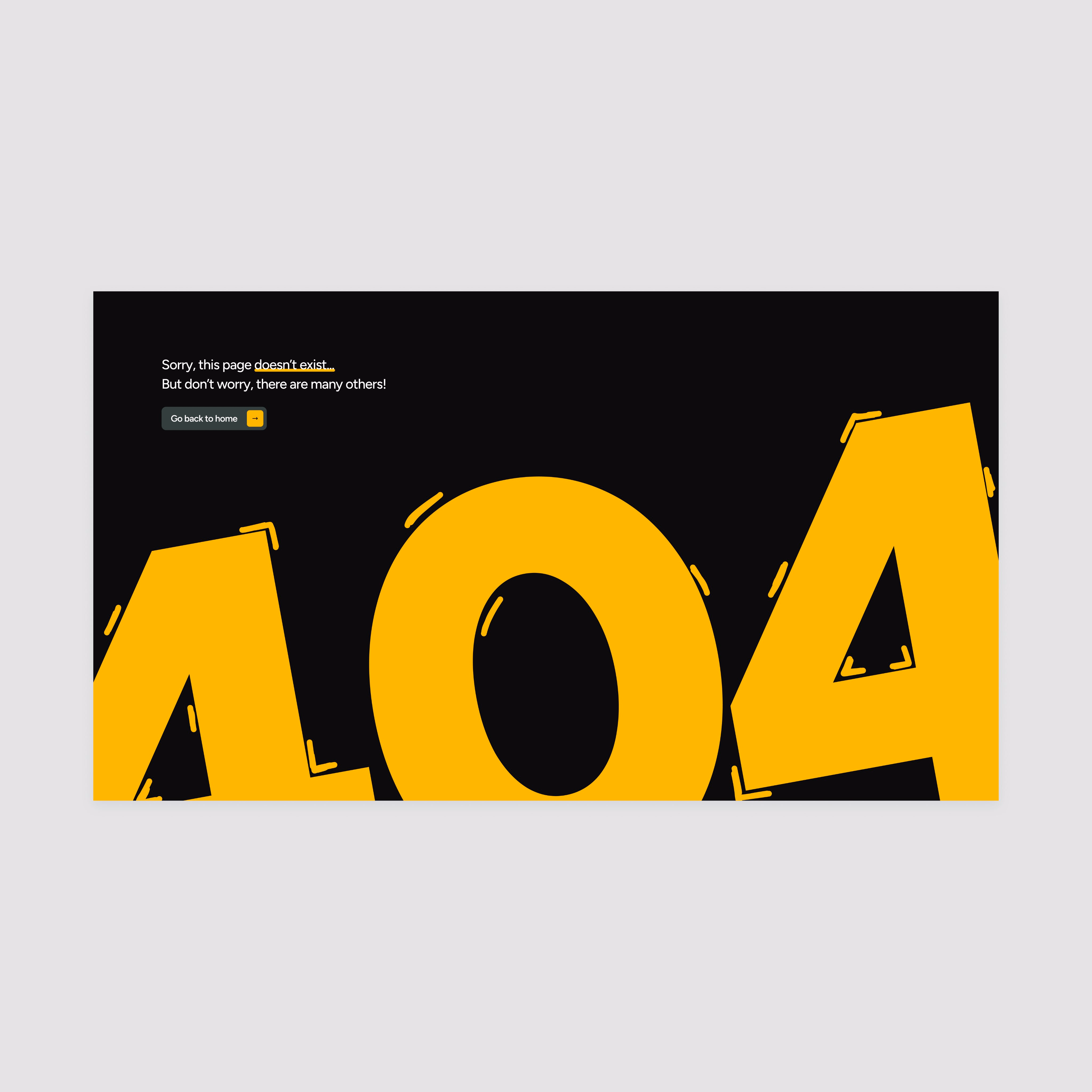 Playful 404! - Cedrik Stephen