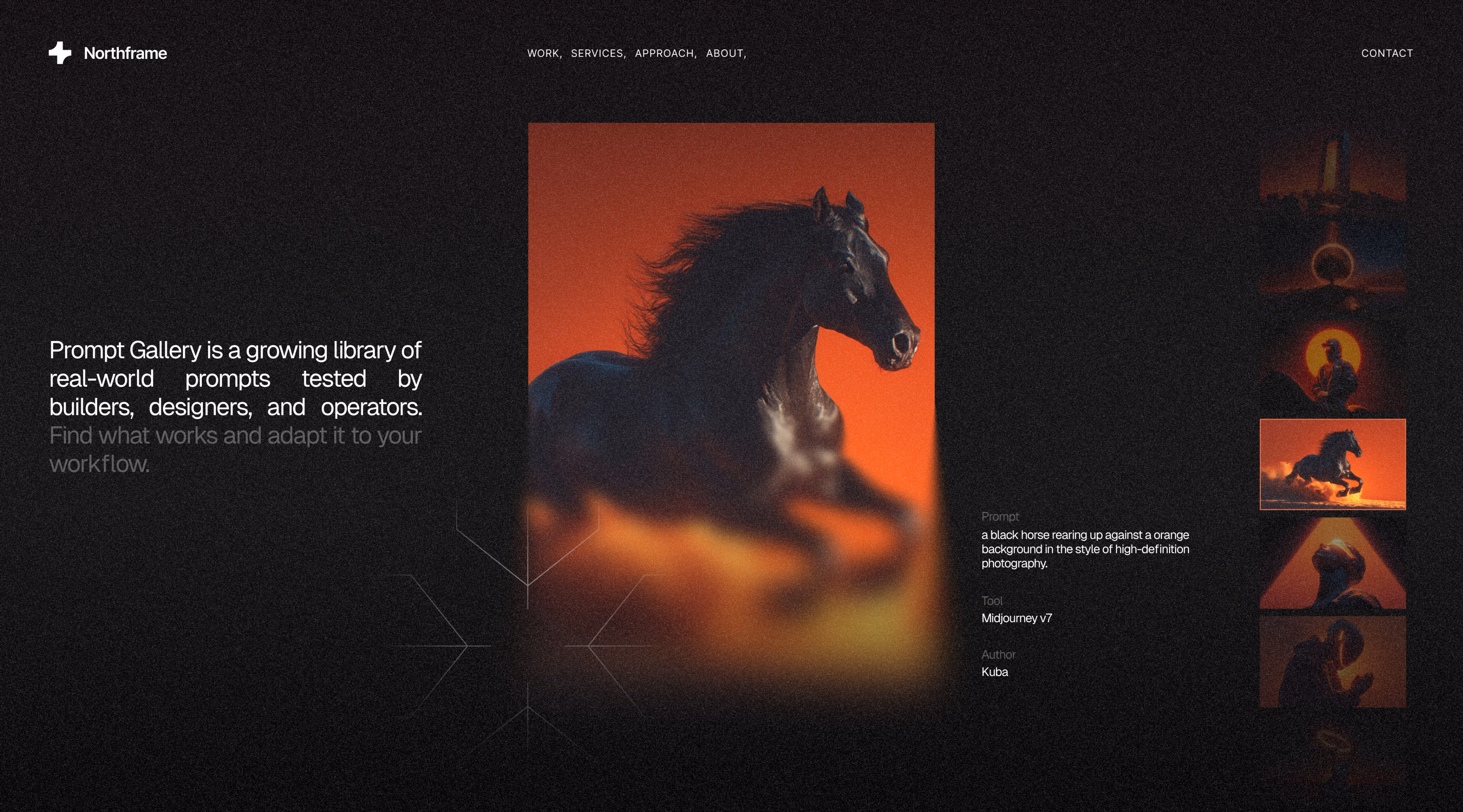 prompt gallery concept - Kuba 
