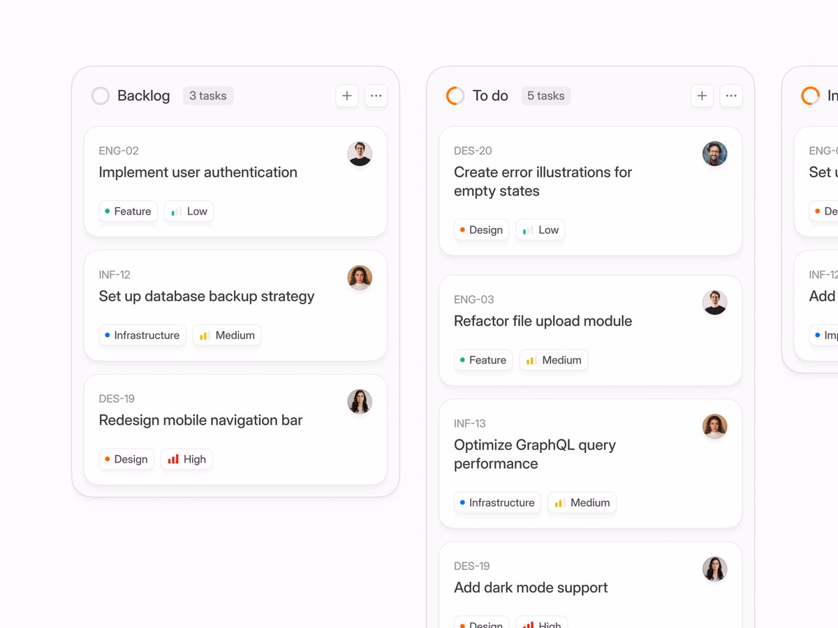 Task management components - Tiago Alexandrino