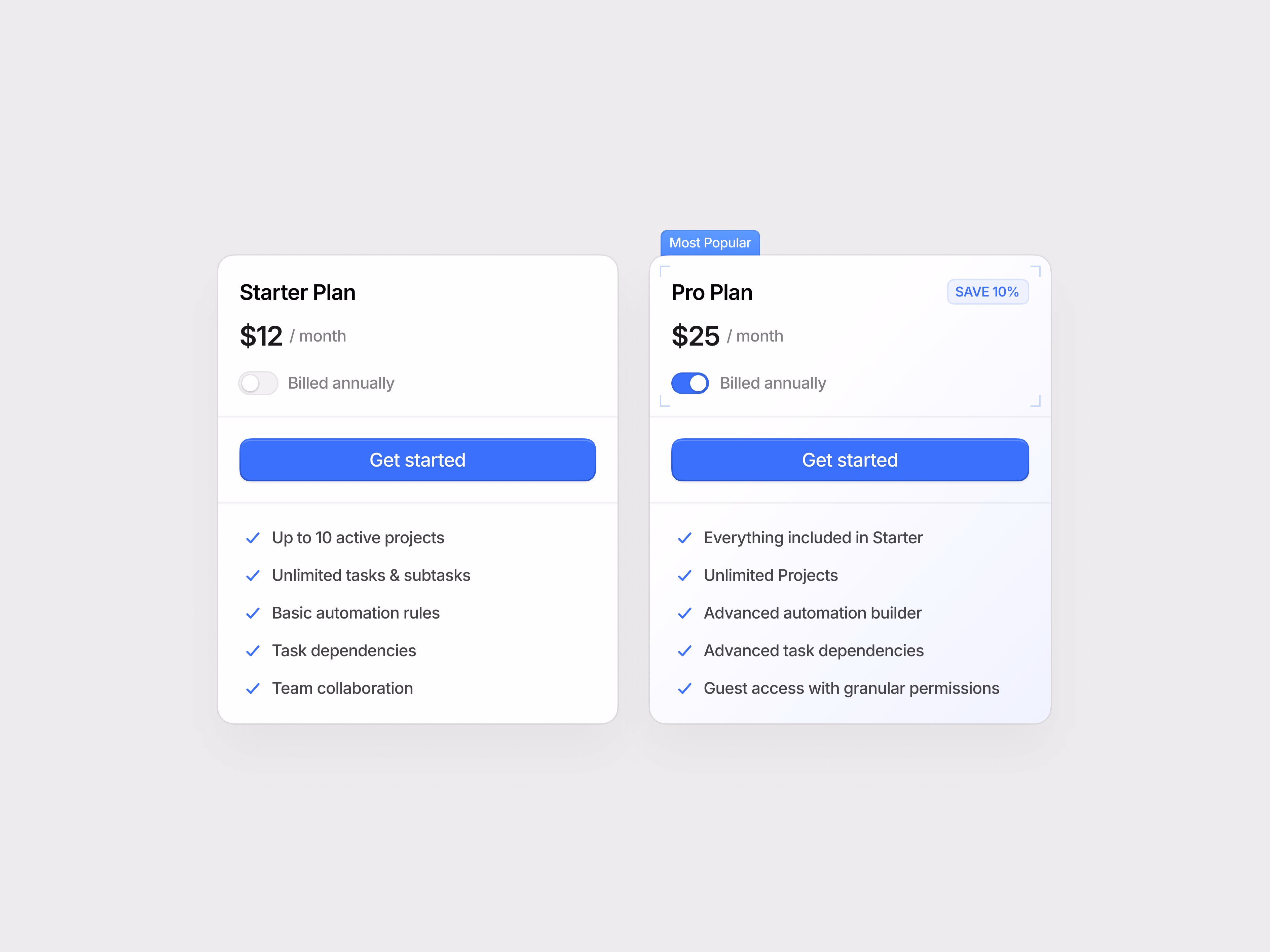 Product plans - Tiago Alexandrino