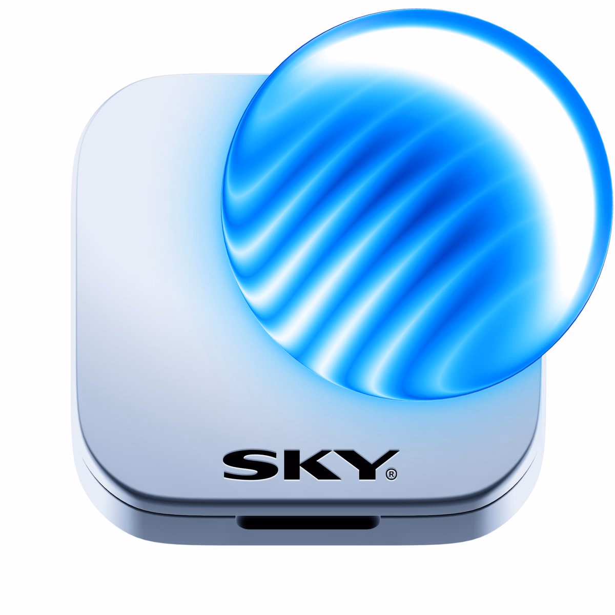 Area for Software Inc. Skeuomorphic app icon for Sky. - Area