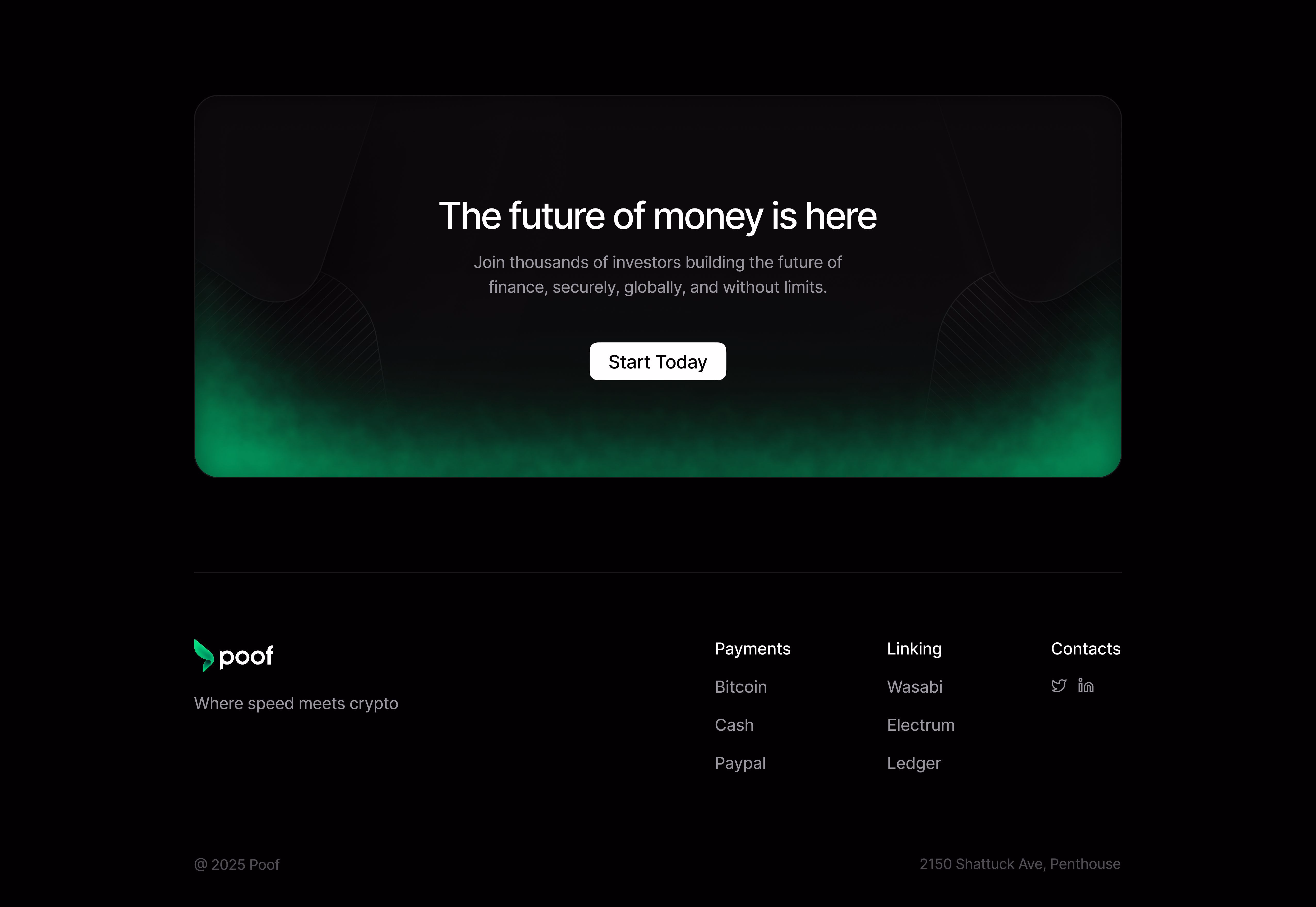 I think I’ve mastered footer design - Augustas