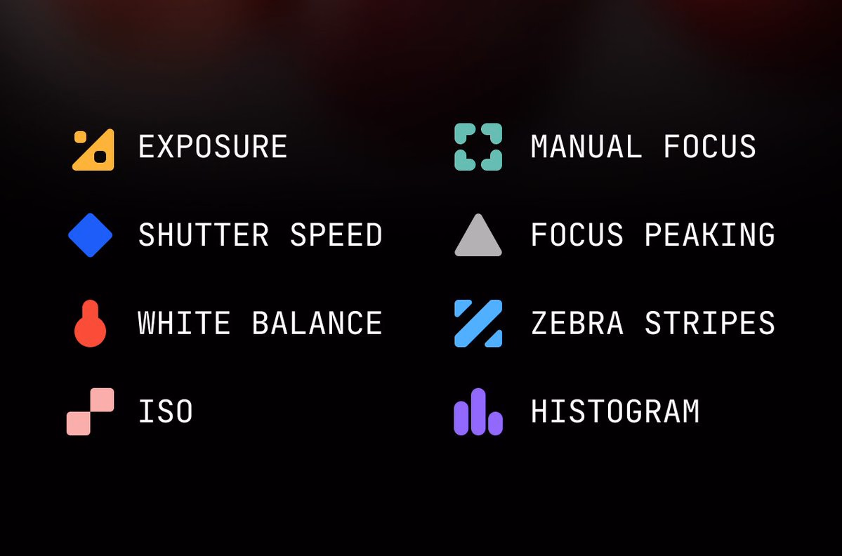Best part of making a camera app is designing all the fun iconograp... - Andy Allen