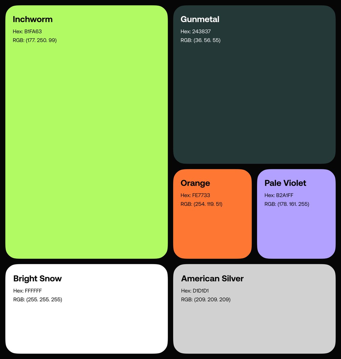 Currently obsessed with this vibrant color palette - Abraham John 