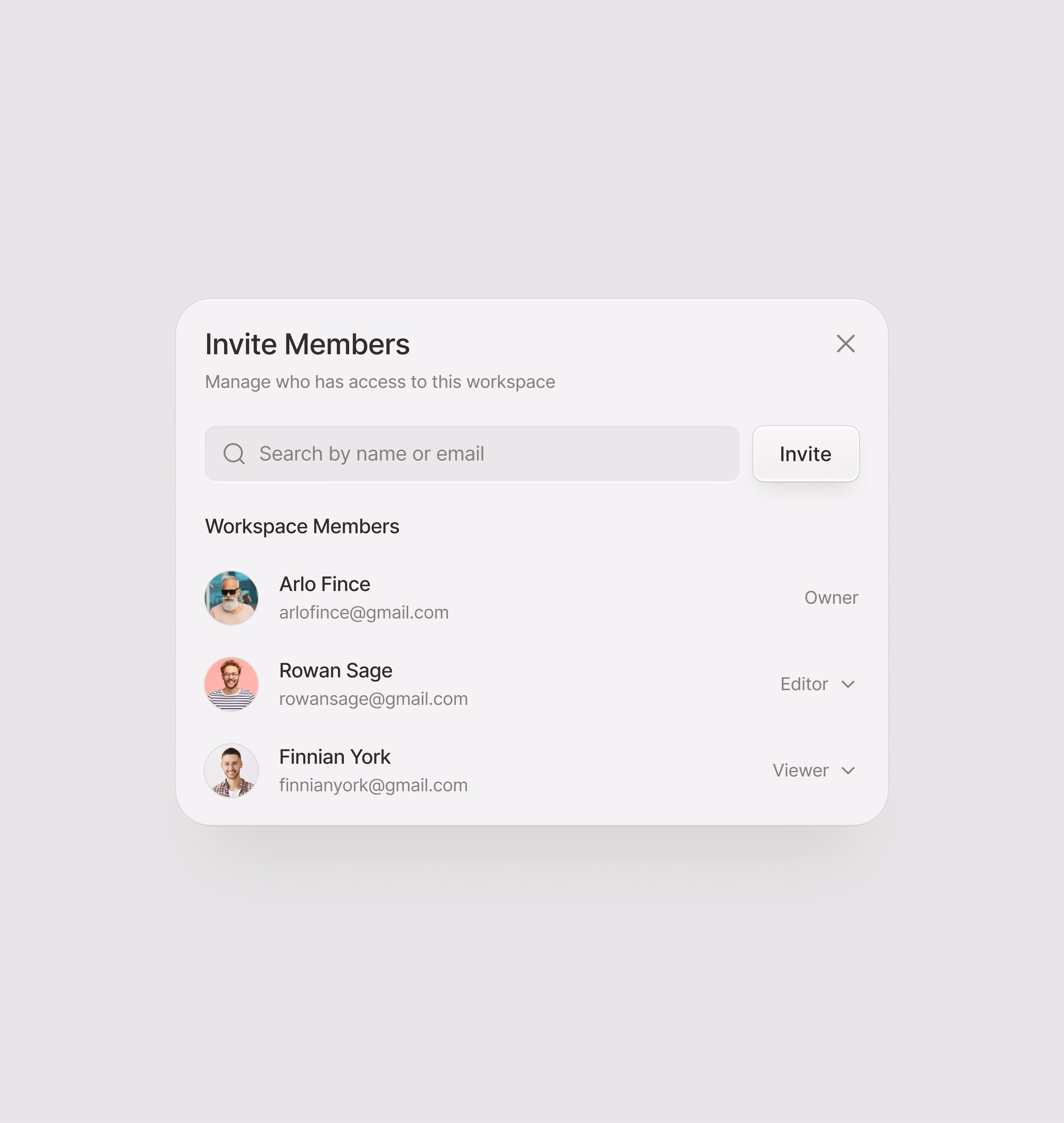 Invite Members - Ahmed