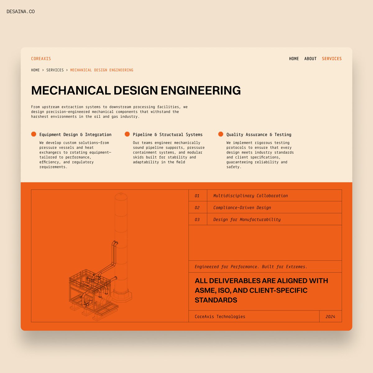 016 // Services page - Aina
