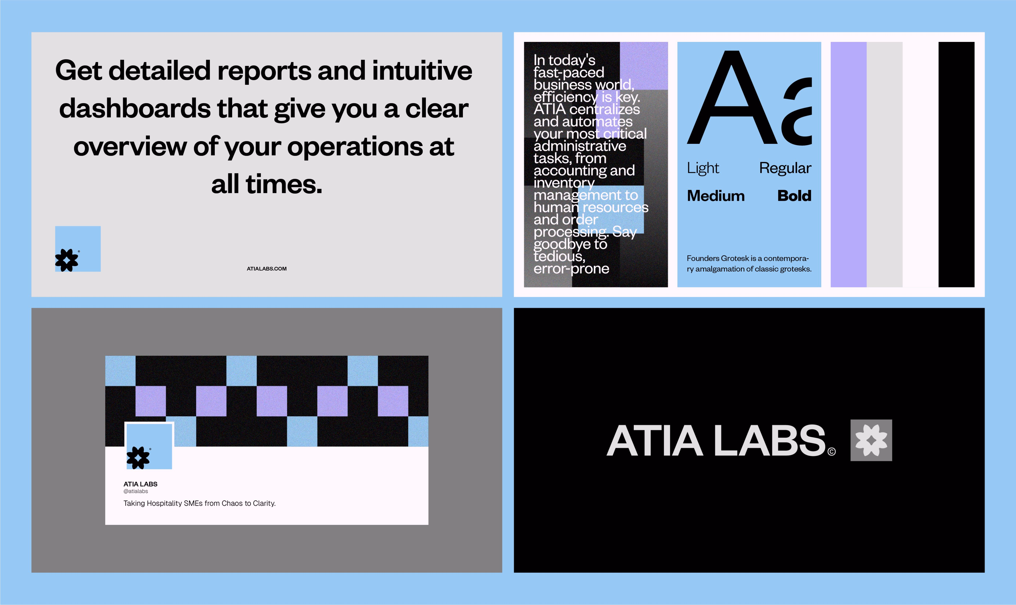 Visual identity sprint for AtiaLabs ($600) - Alejandro Cedeño