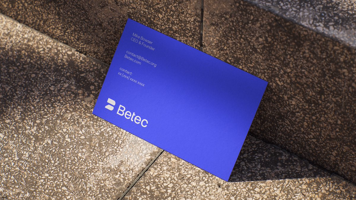 Betec — Visual Identity © 2025 — Velask. - Velask