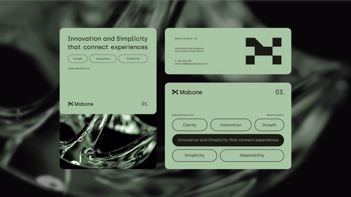 Mabone — Visual Identity © 2025 — Velask. - Velask