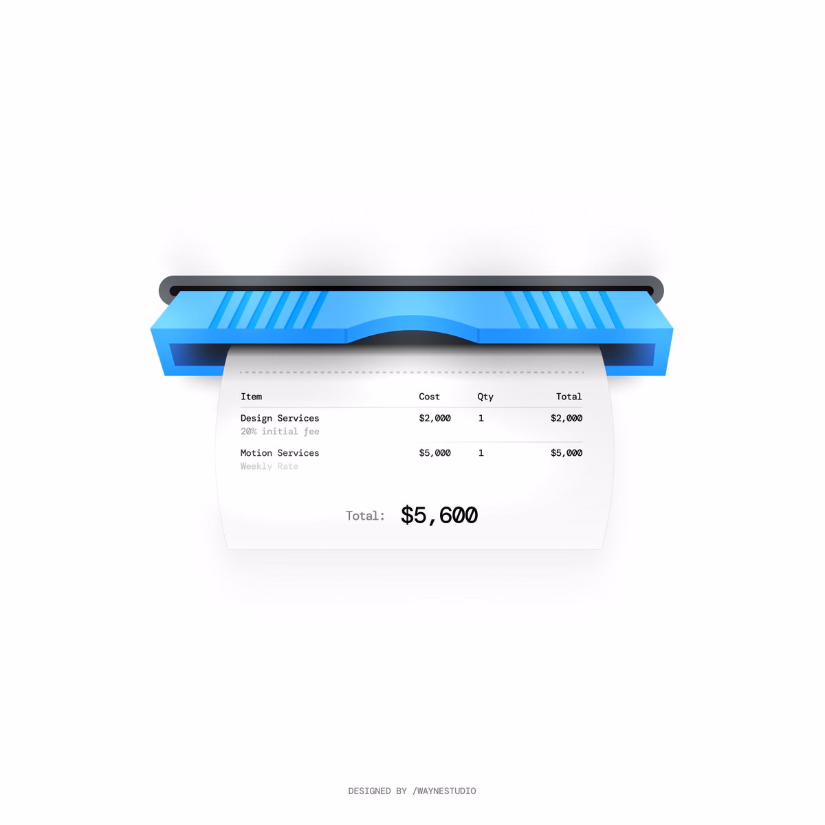 Invoice - Yax_buzz