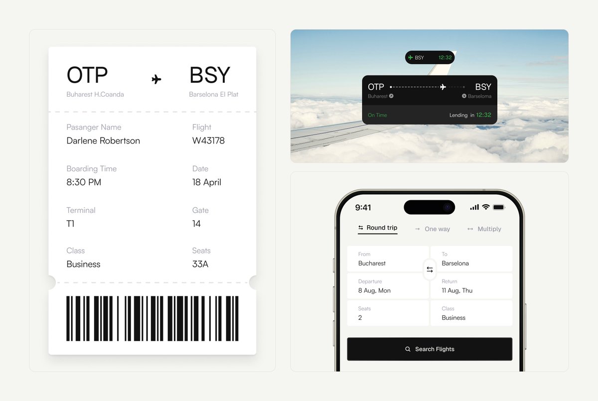 Design inspiration by Stas Kovalsky