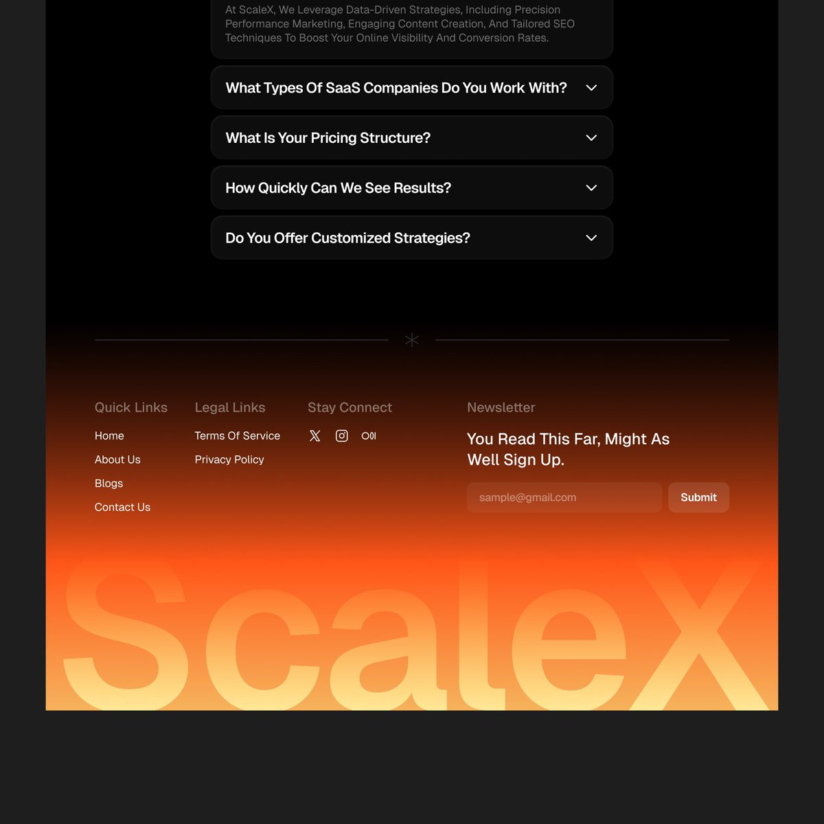 Footer exploration - Hossein Fathi